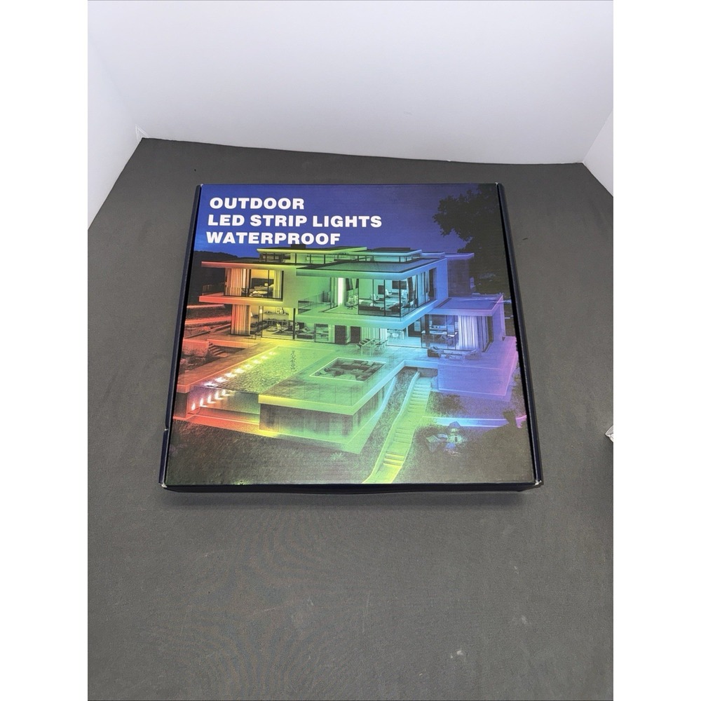 LETIANPAI 400 ft Outdoor LED Strip Lights Waterproof IP68 Outside